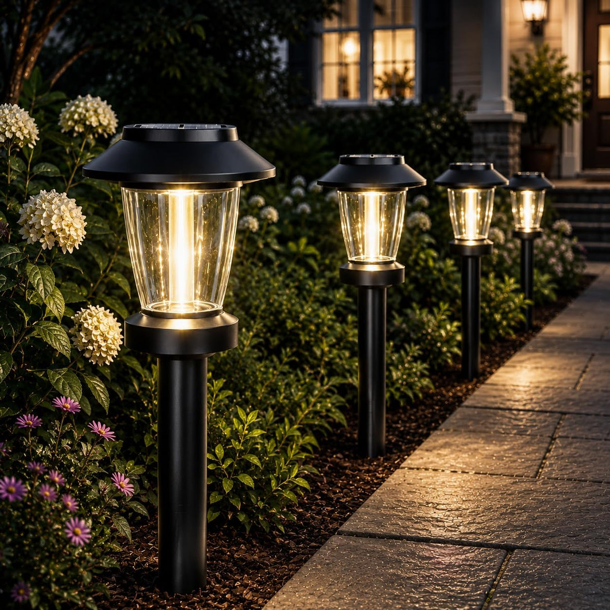 Waterproof Solar Garden Pathway Lights