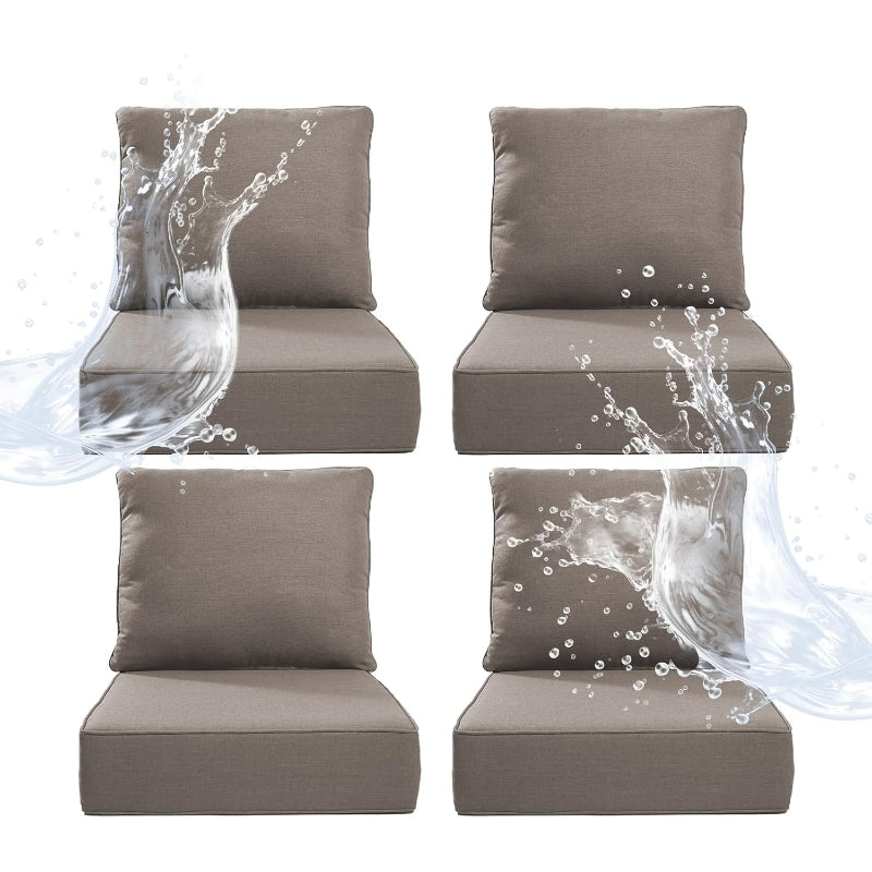 Thick Waterproof Patio Chair Cushions